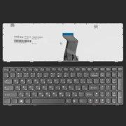  Клавиатура для ноутбука Lenovo IdeaPad G580/ V580/ Z580,  RU,  черная